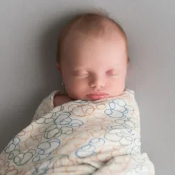 Baby muslin in Muse multicolour