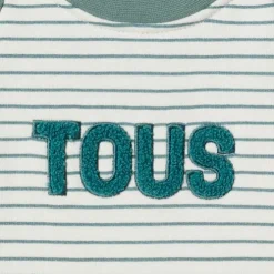 Baby playsuit in Classic green