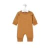Baby playsuit in Trend orange