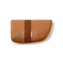 Bear-shaped travel changing mat in Geome beige