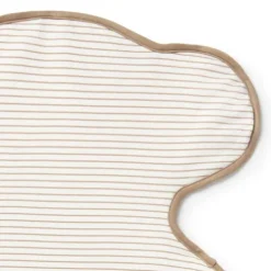 Bear-shaped travel changing mat in Classic beige