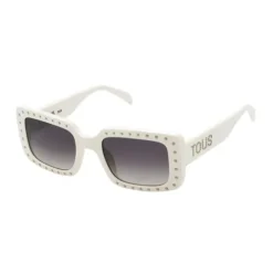 Białe okulary przeciwsłoneczne Studs