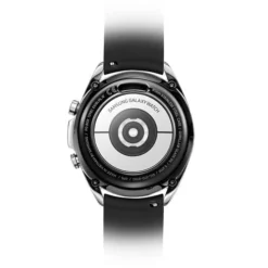Black IP steel Samsung Galaxy Watch3 by TOUS with black silicone strap