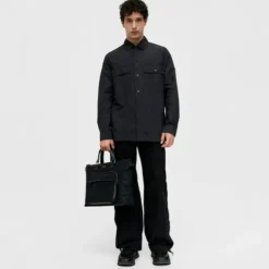 Black Nylon New Berlin Briefcase