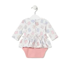 Bodysuit with skirt in Colors pink