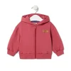 Bold Bear hoodie in Casual maroon