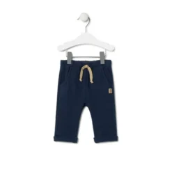 Boys plain and striped outfit in Black navy blue