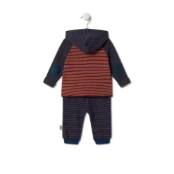 Boys striped outfit in Blue navy blue
