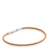 Bransoletka Mesh Tube 17 cm z Pomarańczowy stali IP