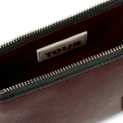 Burgundowa mini torebka przez ramię TOUS Amanda