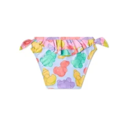 Girls bikini bottoms in Aqua sky blue