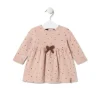 Girls dress with bears in Pink pink