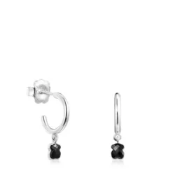 Kolczyki Tous Mini Onix Silver