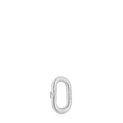 Mały brelok ze srebra Hold Oval