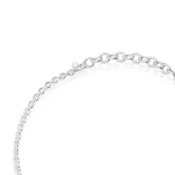 Naszyjnik choker TOUS Calin ze srebra, z okrągłymi pierścieniami