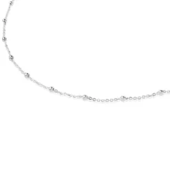 Naszyjnik choker ze srebra, z małą kulką, o długości 44 cm TOUS Chain