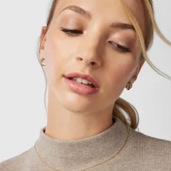 Naszyjnik choker ze złota, o długości 45 mm TOUS Chain
