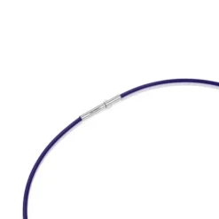 Naszyjnik Mesh Tube z liliowej stali IP 2 mm