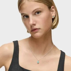 Naszyjnik Tous New Color ze srebra z amazonitem