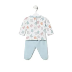 Newborn baby outfit in Colors blue