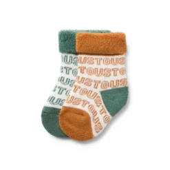 Pack of 2 pairs of baby socks in SSocks unique