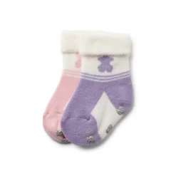 Pack of 2 pairs of baby socks in SSocks pink