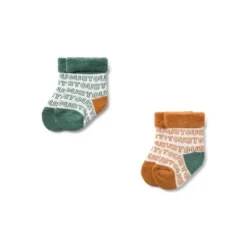 Pack of 2 pairs of baby socks in SSocks unique