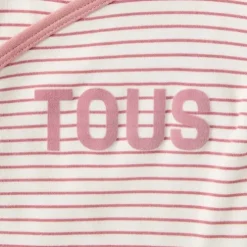 Pack of wrap-over bodysuits in Classic pink