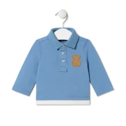 Polo t-shirt in Casual blue