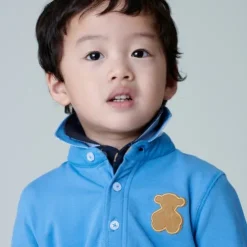 Polo t-shirt in Casual blue