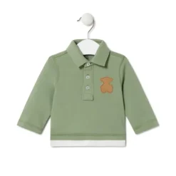 Polo t-shirt in Casual green