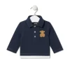 Polo t-shirt in Casual navy blue