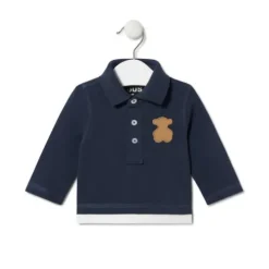 Polo t-shirt in Casual navy blue