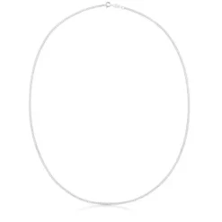 Średni łańcuszek ze srebra, ze sznurkiem, 60 cm TOUS Chain