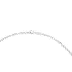 Średni łańcuszek ze srebra z kulkami, o długości 50 cm TOUS Chain