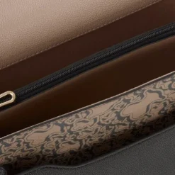 Średnia torebka przez ramię Audree Kaos Mini Evolution New w kolorze taupe
