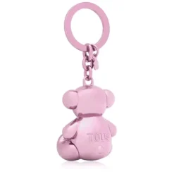 Różowy breloczek Bold Bear z motywem misia