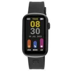 Smartwatch T-Band z paskiem nylonowym oraz czarnym paskiem silikonowym