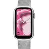 Smartwatch ze stalową bransoletką i aluminiową kopertą TOUS T-Band Mesh