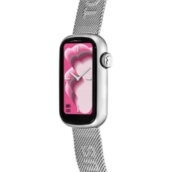 Smartwatch ze stalową bransoletką i aluminiową kopertą TOUS T-Band Mesh