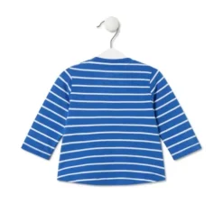 Striped t-shirt in Casual blue