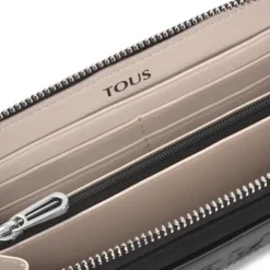Tous Empire - Portfel z nylonu pochodzącego z recyklingu w kolorze czarnym