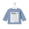 TOUS I'm the future" t-shirt in Casual blue