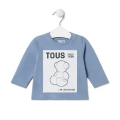 TOUS I'm the future" t-shirt in Casual blue