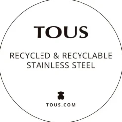 Tous Rond - Zegarek ze stali szlachetnej w kolorze srebrnym