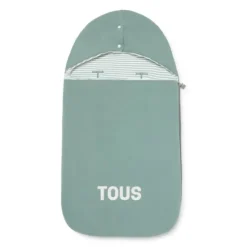 Universal-fit baby footmuff in Classic green