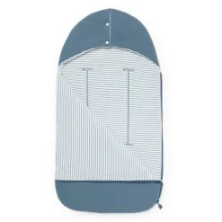Universal-fit baby footmuff in Classic blue