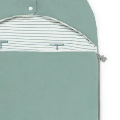 Universal-fit baby footmuff in Classic green